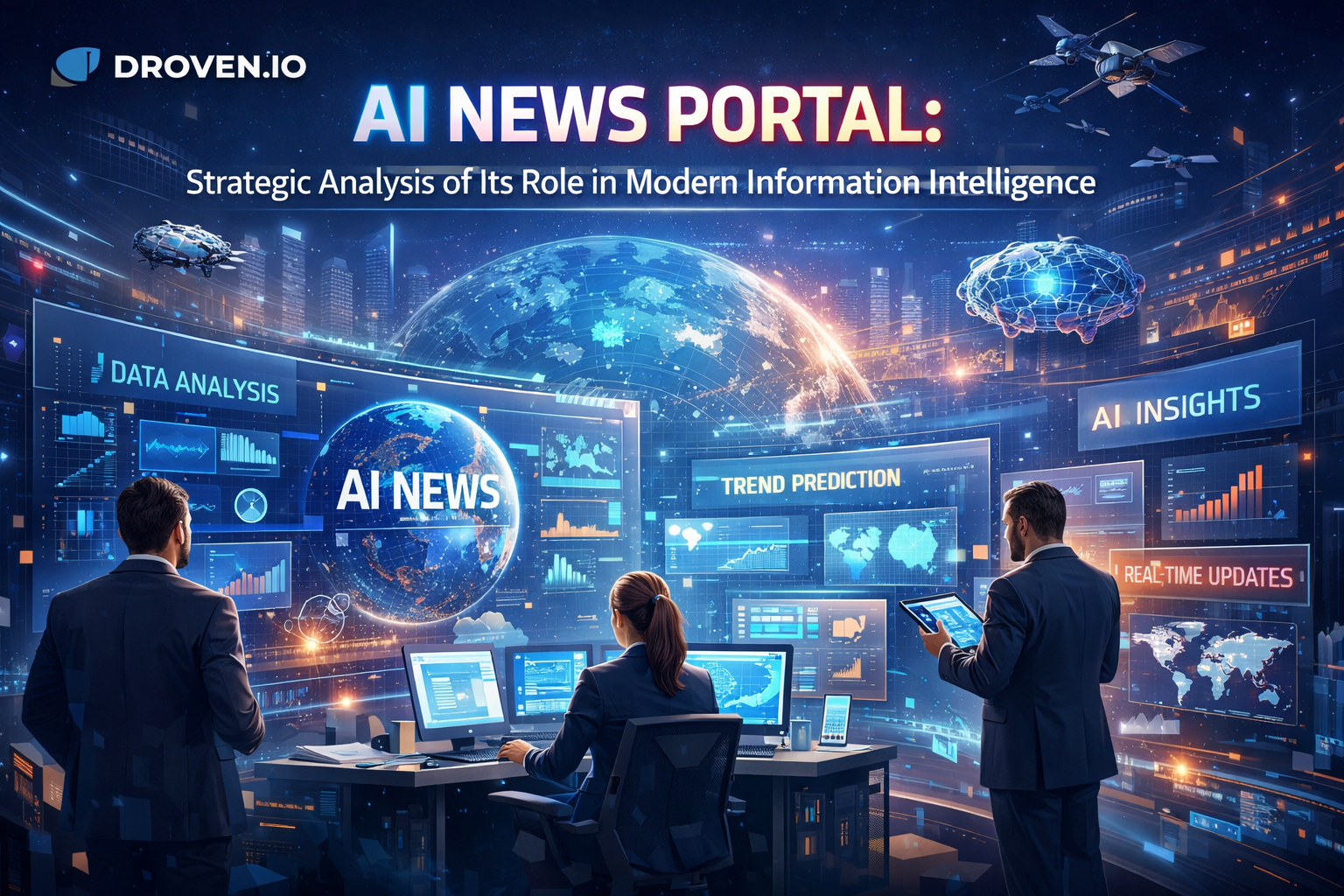 Droven.io AI News Portal: Strategic Analysis of Its Role in Modern Information Intelligence