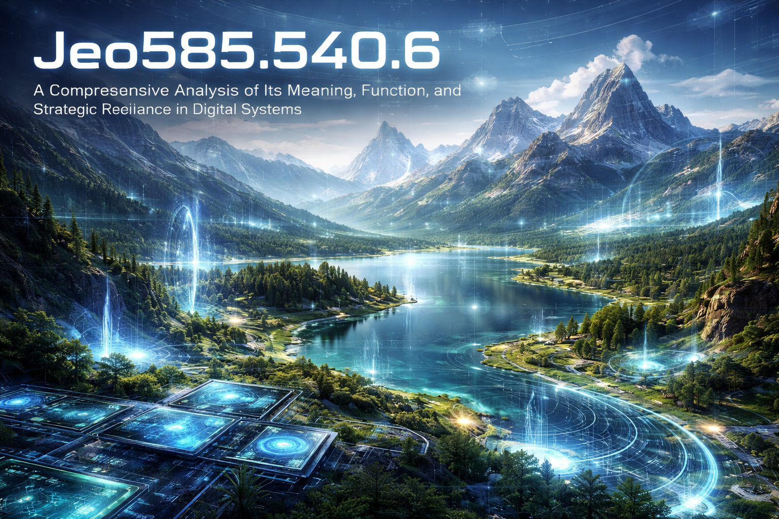 Jeo585.540.6: A Comprehensive Analysis of Its Meaning, Function, and Strategic Relevance in Digital Systems