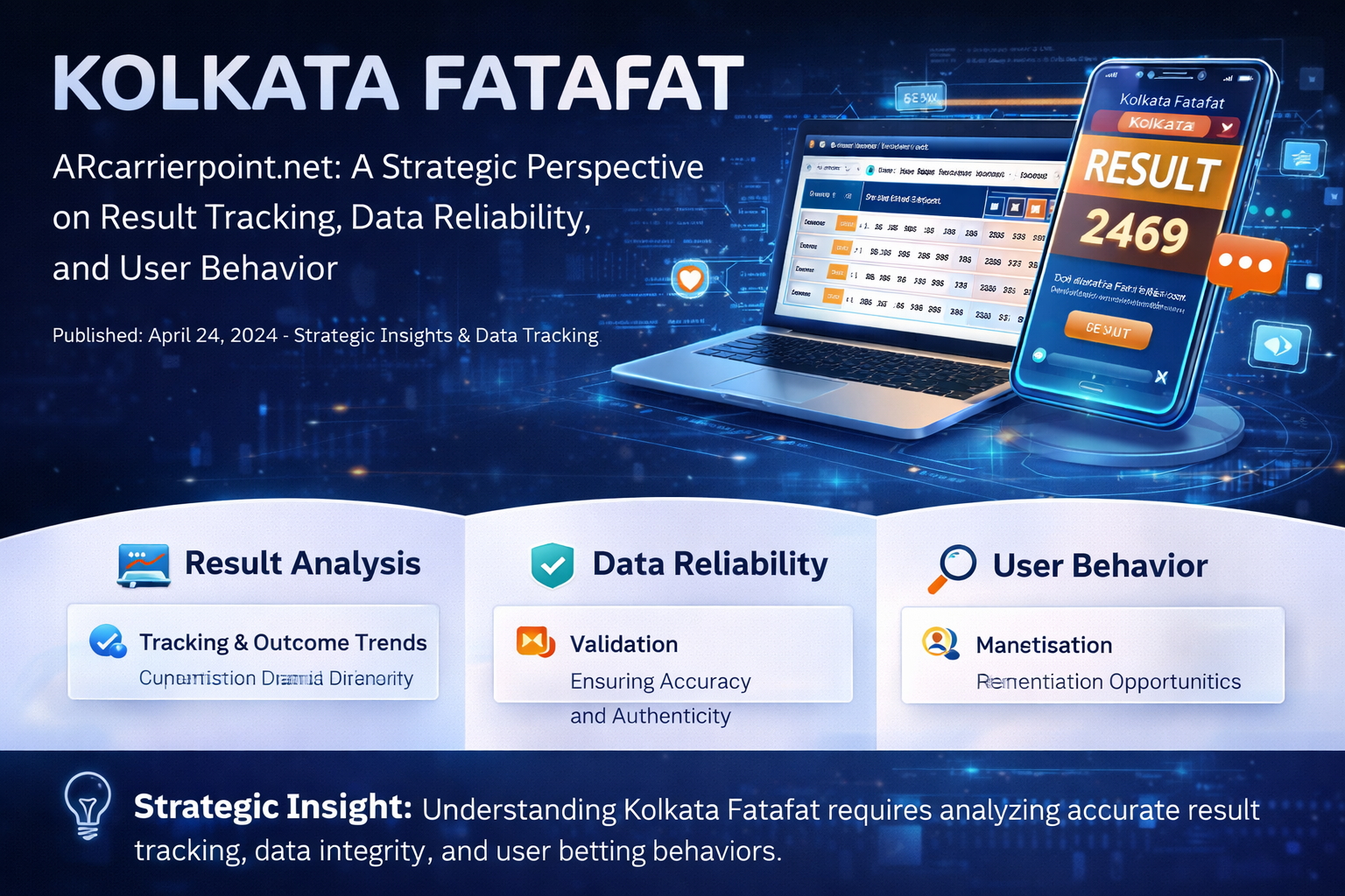 Kolkata Fatafat Arcarrierpoint.net: A Strategic Perspective on Result Tracking, Data Reliability, and User Behavior