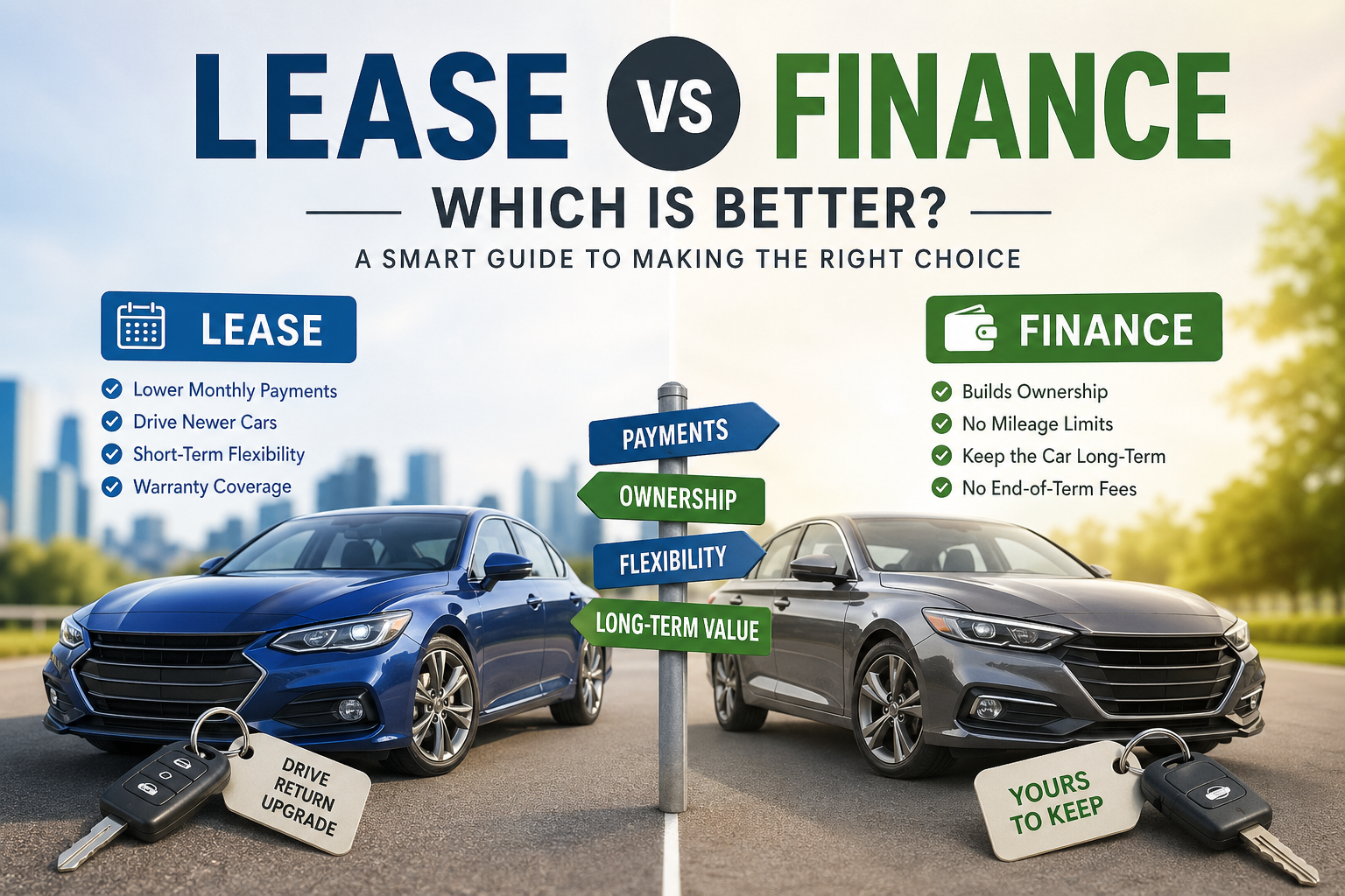lease vs finance car