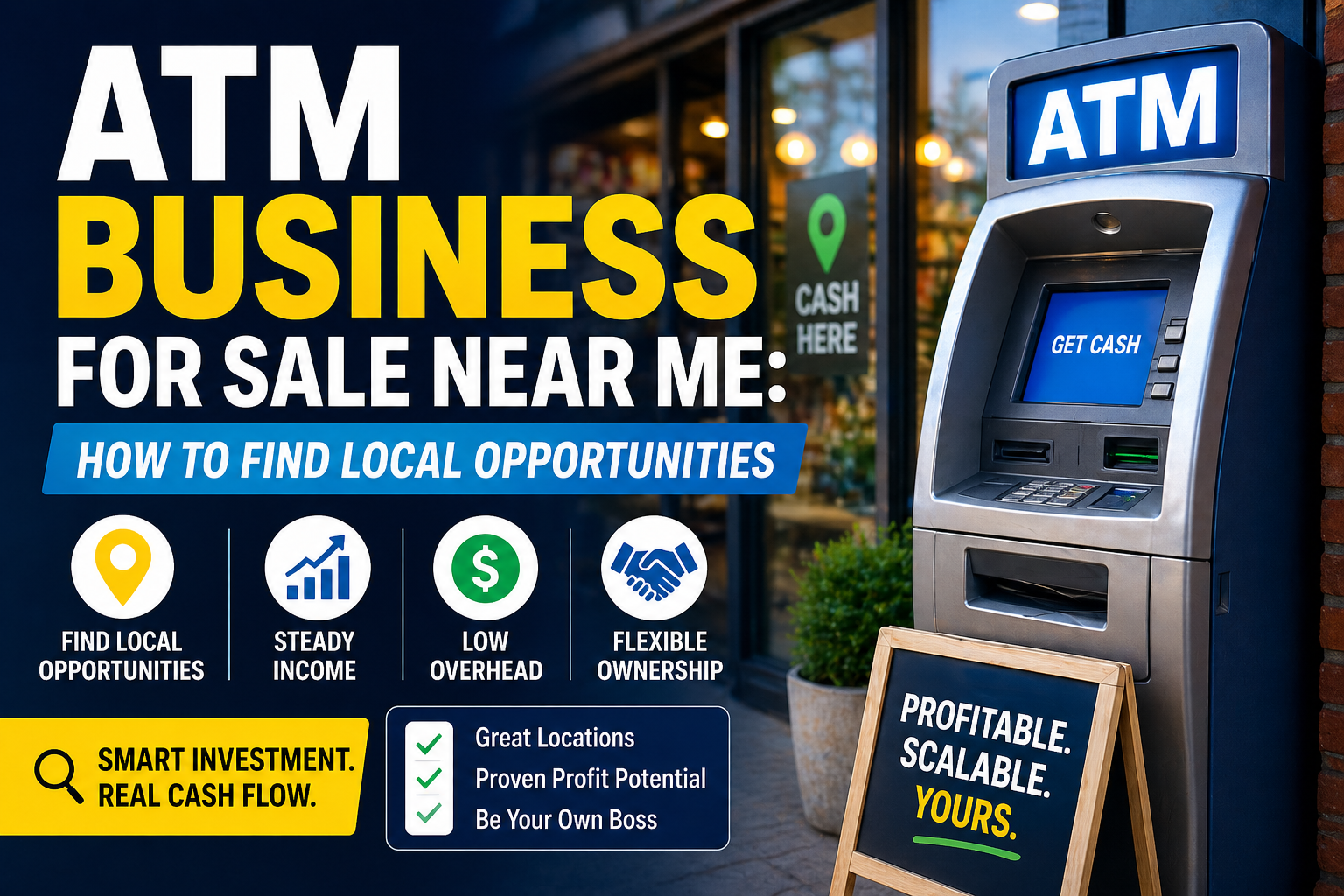 atm business for sale