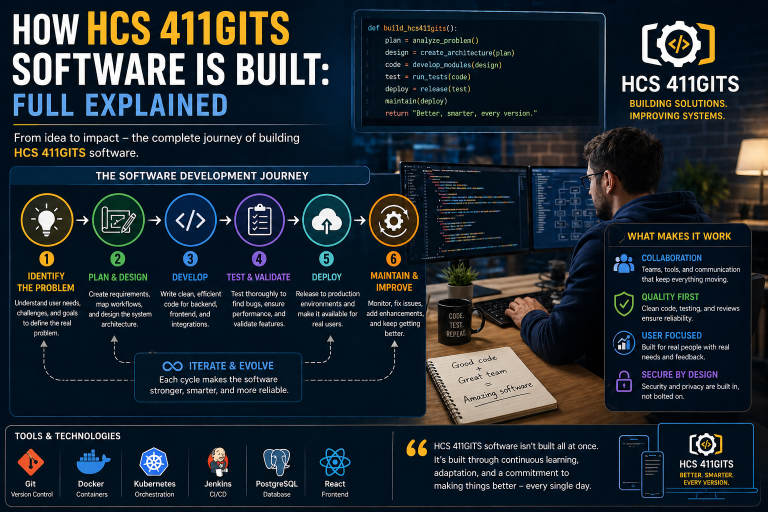 How HCS 411GITS Software Is Built: Full Explained